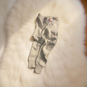 NEW! ✮ Girls Calvin Klein Jeans Grey & Pink Joggers Sweat Pant School Gym